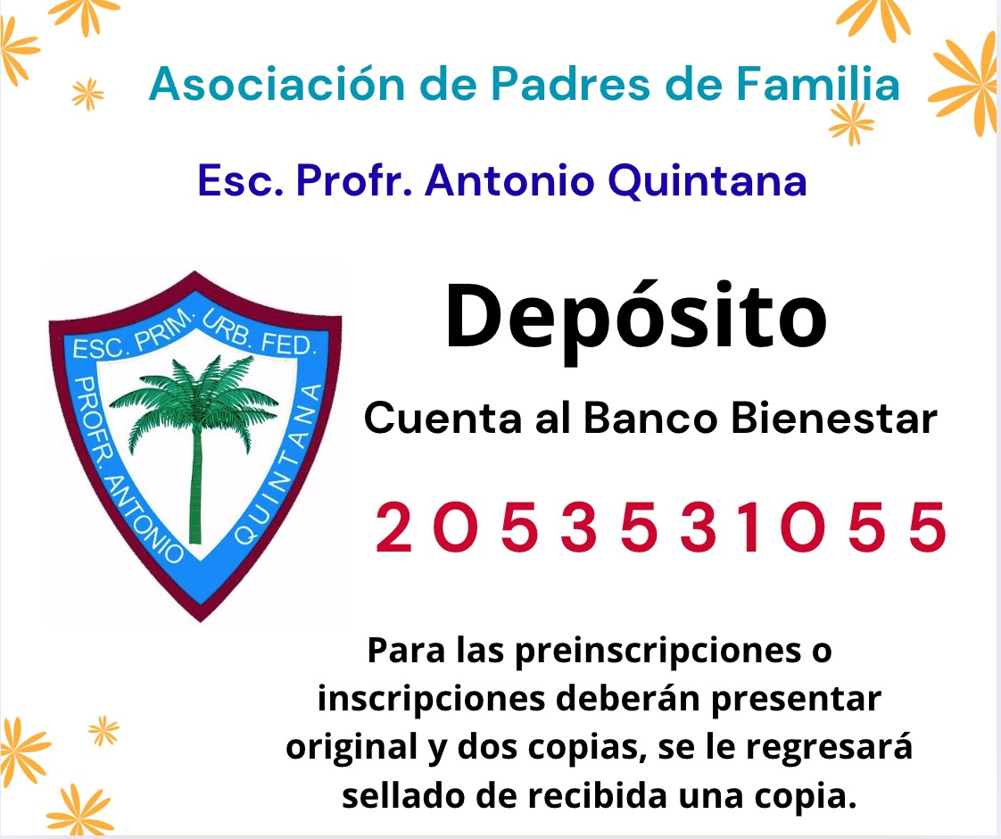 Datos bancarios APF