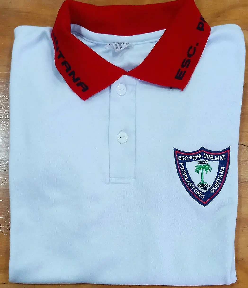 Playera uniforme diario niña